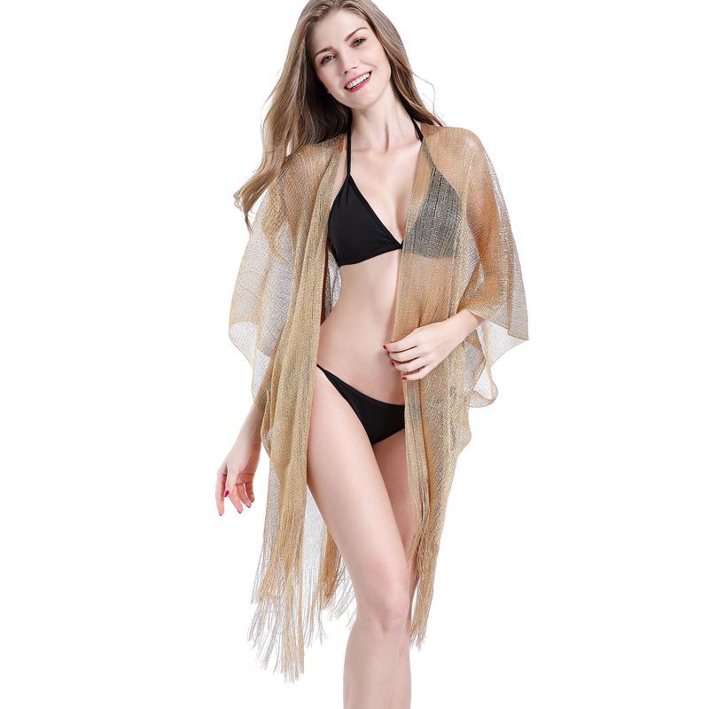 Women's Swimwear 2022 Summer Sexy Mesh Bikinis Cover Ups Women Woven Beach Seaside Bikini Blouse Cardigan Bathing Suits Up, White;black
Women's Swimwear 2022 Summer Sexy Mesh Bikinis Cover Ups Women Woven Beach Seaside Bikini Blouse Cardigan Bathing Suits Up, White;black