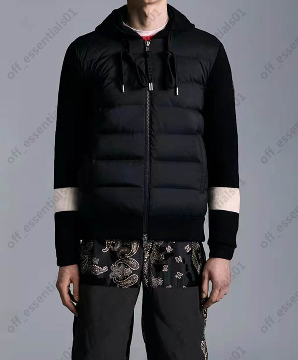 Knitted panel mens down jacket Europe and American style Designers Men S Clothing Size S--XL, Supplement (not shipped separately)
Knitted panel mens down jacket Europe and American style Designers Men S Clothing Size S--XL, Supplement (not shipped separately)