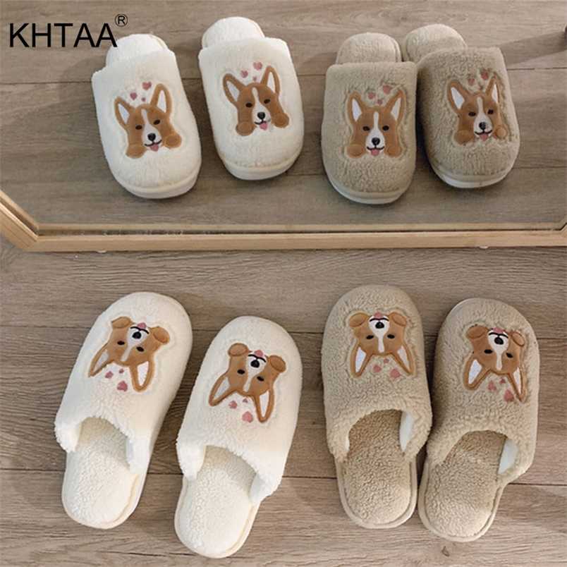 Slipper Women House Slippers Warm Footwear Cute Corgi Women Winter Fur Home Shoes For Women shoes Casual short Plush Comfortable 211211
Slipper Women House Slippers Warm Footwear Cute Corgi Women Winter Fur Home Shoes For Women shoes Casual short Plush Comfortable 211211