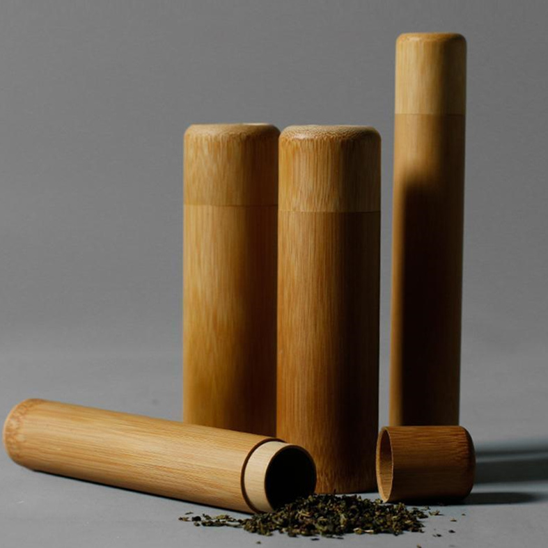 Promotion 3 Size Handmade Bamboo Tea Canister Spice Caddy Storage Box Organizer Tea Leaves Storage Bottle Tubes Spice Jars
Promotion 3 Size Handmade Bamboo Tea Canister Spice Caddy Storage Box Organizer Tea Leaves Storage Bottle Tubes Spice Jars