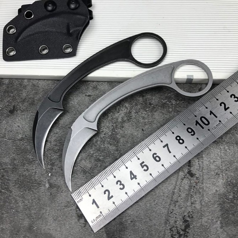 KKWOF Karambit Knife CS GO Counter Strike Knives Fu Tang Surviva Hunting Knife Camping defensive defend Key EDC Muti too k
KKWOF Karambit Knife CS GO Counter Strike Knives Fu Tang Surviva Hunting Knife Camping defensive defend Key EDC Muti too k
