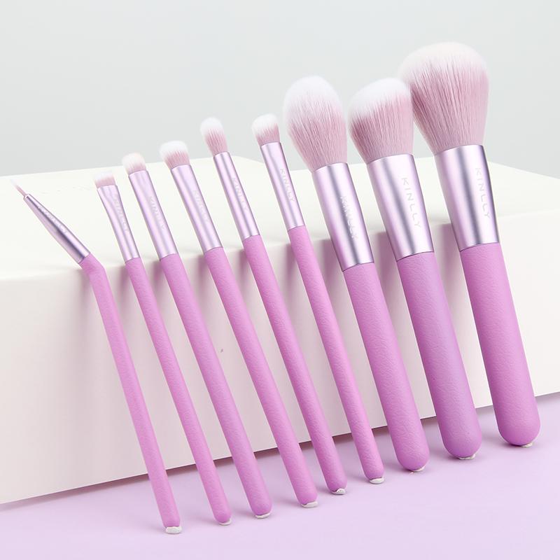 Makeup Brushes 9pcs Classic Synthetic Hair Powder Foundation Eye Shadow Blush Blending Blender Make Up Brush Set Cosmetics Tool