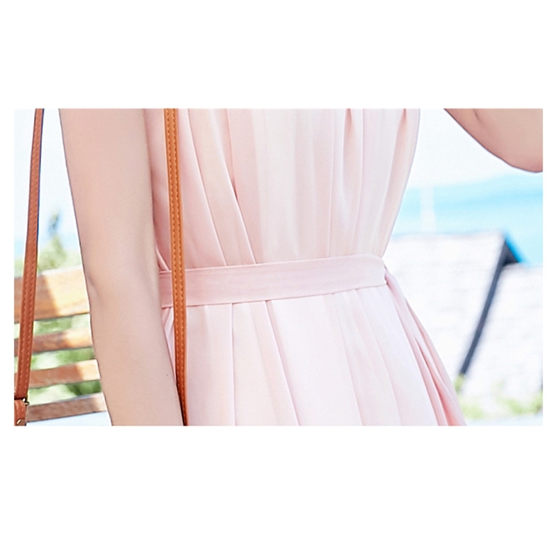 Women Boho Beach Summer Maxi Dress Elegant Sleeveless Holiday Vacation Sundress Evening Party Flower Long 210514