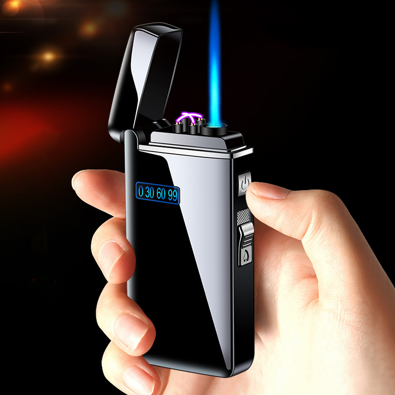 New Windproof Meta USB Torch ighter Jet Turbo Dua Arc ED ighters Butane Gas Pipe Cigar Powerfu Outdoor Spray Gun ighter
New Windproof Meta USB Torch ighter Jet Turbo Dua Arc ED ighters Butane Gas Pipe Cigar Powerfu Outdoor Spray Gun ighter