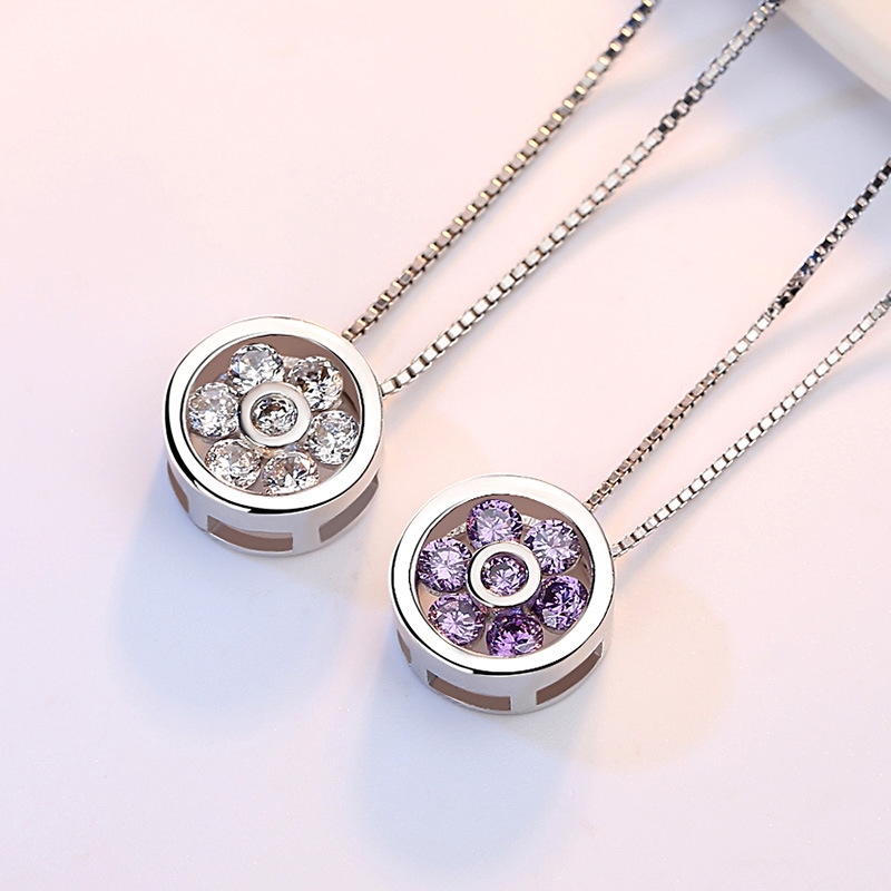 NEHZY 925 Sterling Silver Necklace Pendant Fashion Jewelry New Woman High Quality Purple Crystal Zircon Necklace Length 45CM 355 B3
NEHZY 925 Sterling Silver Necklace Pendant Fashion Jewelry New Woman High Quality Purple Crystal Zircon Necklace Length 45CM 355 B3