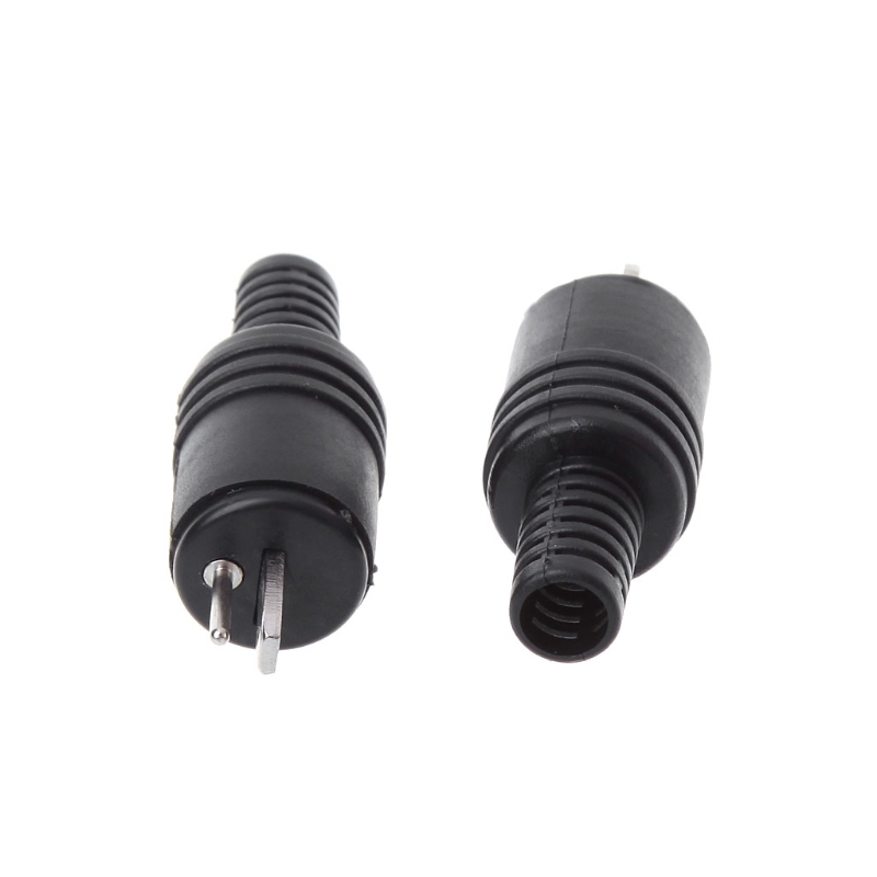 10 Stick 2 Pin Din Speaker Plug 2-Pin Plug Hifi Loudspeaker Cable Soldier Connector