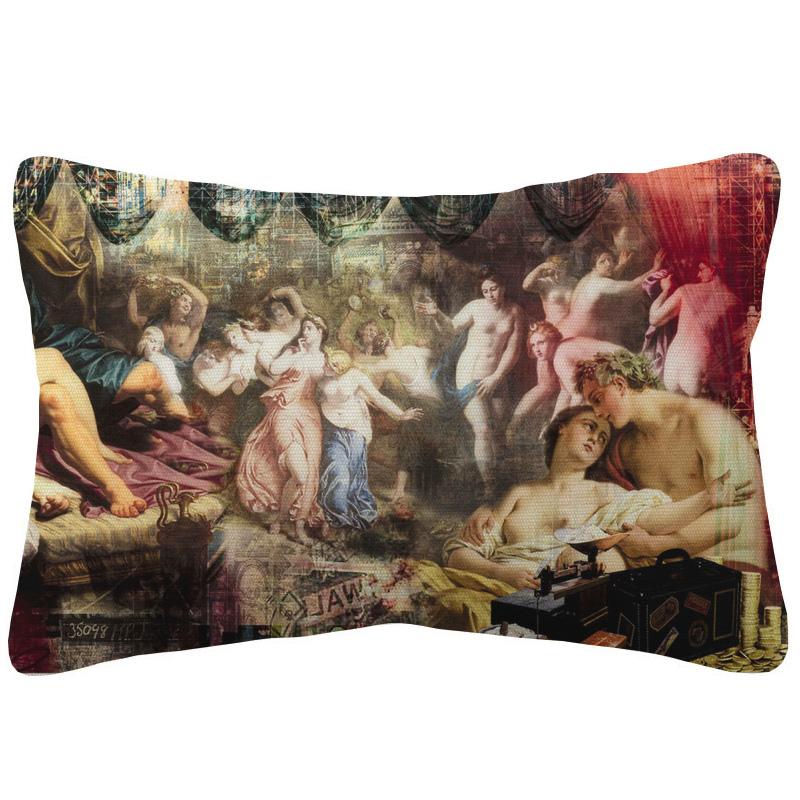 Cushion/Decorative Pillow European Oil Painting Cushion Covers Courtyard Colorful Art Beige Linen Case 30X50cm Sofa Decoration
Cushion/Decorative Pillow European Oil Painting Cushion Covers Courtyard Colorful Art Beige Linen Case 30X50cm Sofa Decoration