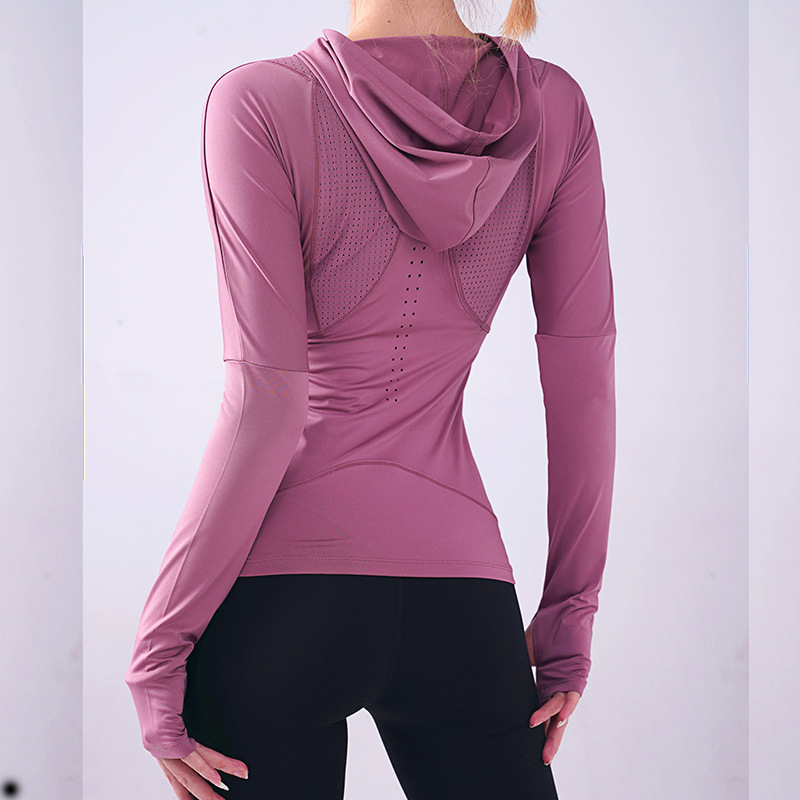 Sports Top Women Running Fitness Lu Yoga Hoodie Coat Thumb Hole Long Sleeve T-shirt Tight Elasticity Mesh stitching Breathable Gym Clothes C083-002
Sports Top Women Running Fitness Lu Yoga Hoodie Coat Thumb Hole Long Sleeve T-shirt Tight Elasticity Mesh stitching Breathable Gym Clothes C083-002