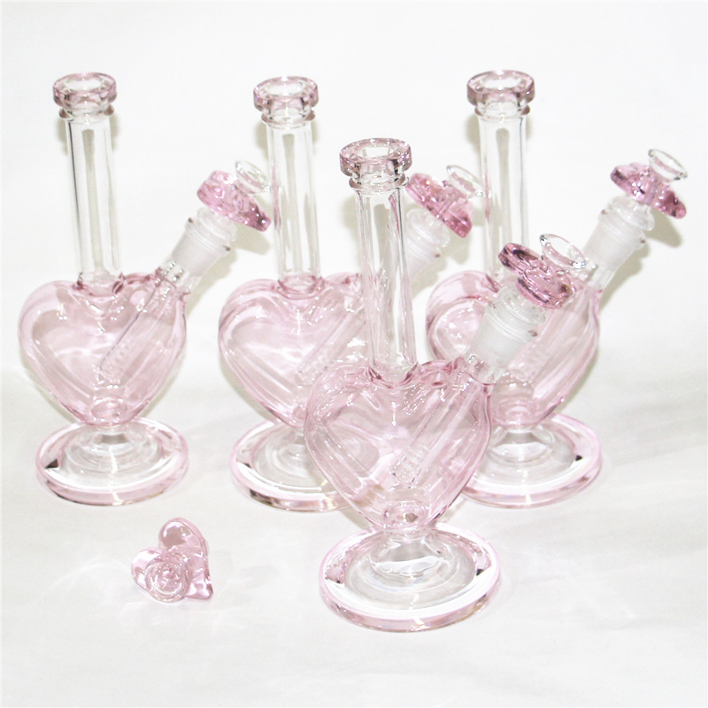 9 Inch Heart shape Glass Dab Rig Bong Hookah Water Pipes with 14mm Female Downstem love hearts bowl Hookahs Beaker Bongs Bowls Smoking Pipe
9 Inch Heart shape Glass Dab Rig Bong Hookah Water Pipes with 14mm Female Downstem love hearts bowl Hookahs Beaker Bongs Bowls Smoking Pipe