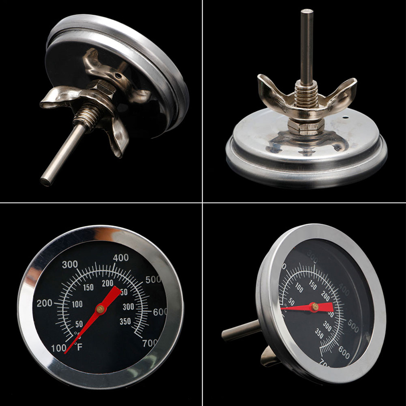 New Bbq Grill Thermometer Temp Gauge Outdoor Barbecue Campsite Food Cook Tool