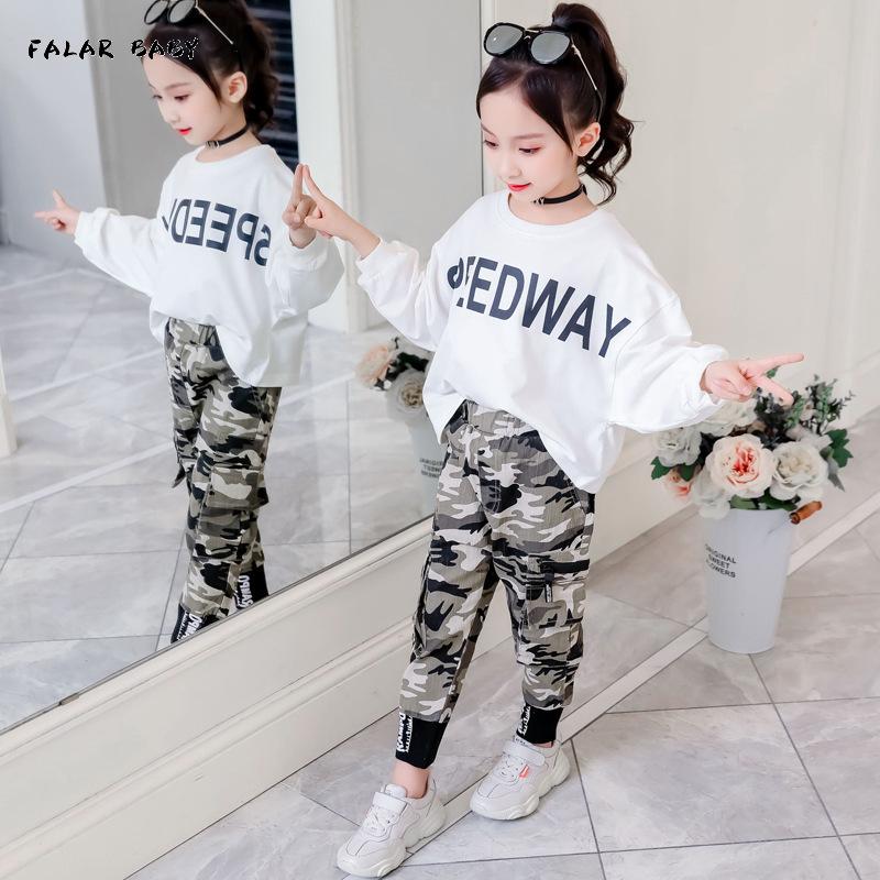 Fashion Girls Fall Outfits Long Sleeved T-shirt Pants 2pcs Sets Children Clothing 4 6 8 10 12 Year Teen Clothes Set Spring 2021, Black
Fashion Girls Fall Outfits Long Sleeved T-shirt Pants 2pcs Sets Children Clothing 4 6 8 10 12 Year Teen Clothes Set Spring 2021, Black