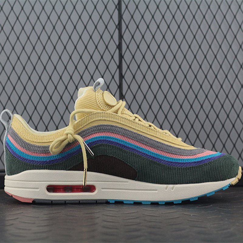 97 Sean Wotherspoon Men Women Running Shoes Top 97s Women Vivid Sulfur Multi Yellow Blue Hybrid Sports shoes
97 Sean Wotherspoon Men Women Running Shoes Top 97s Women Vivid Sulfur Multi Yellow Blue Hybrid Sports shoes