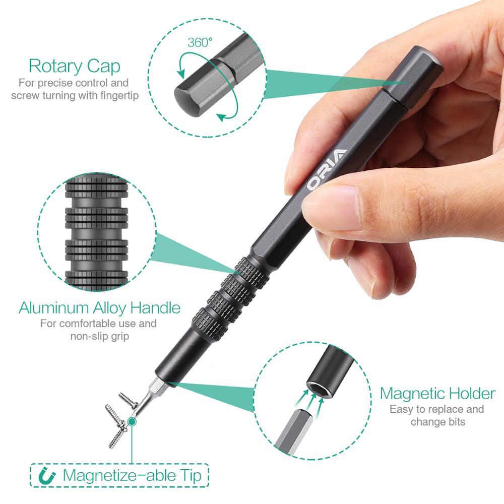 50 in 1 multi screwdriver set with 48 precision bit hand tool screwdriver for computer pc computer repair tools from mobile phone