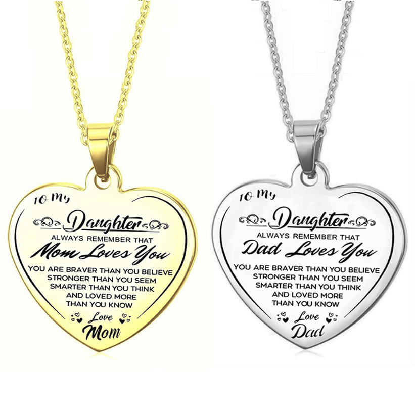 To Mom Necklace Gold Stainless Steel Heart Pendant Necklaces Mom Birthday Mothers Day Gift From Daughter
To Mom Necklace Gold Stainless Steel Heart Pendant Necklaces Mom Birthday Mothers Day Gift From Daughter