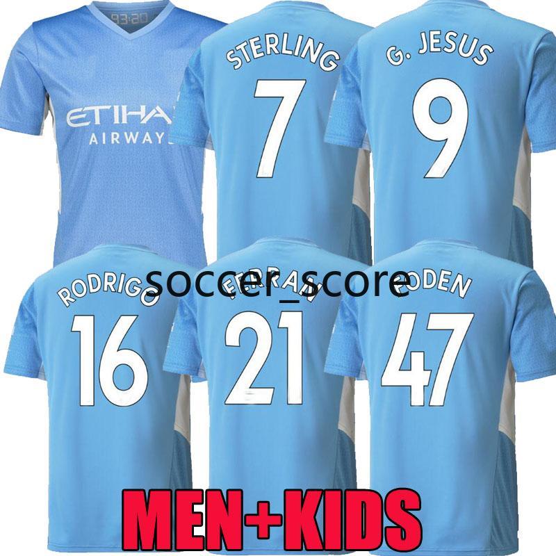 Manchester soccer jerseys 21 22 city home FODEN 2021 2022 Gundogan G.JESUS BERNARDO STERLING FERRAN DE BRUYNE MAHREZ man men+kids long sleeve football shirts, 21/22 home 1
Manchester soccer jerseys 21 22 city home FODEN 2021 2022 Gundogan G.JESUS BERNARDO STERLING FERRAN DE BRUYNE MAHREZ man men+kids long sleeve football shirts, 21/22 home 1