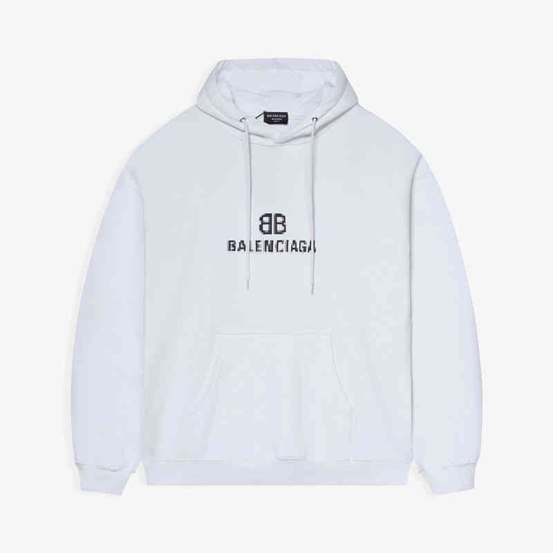 Bblencaiga High Version Paris 2021 Autumn Winter b House Mosaic Letter Printed Hoodie for Men and Women, White
Bblencaiga High Version Paris 2021 Autumn Winter b House Mosaic Letter Printed Hoodie for Men and Women, White