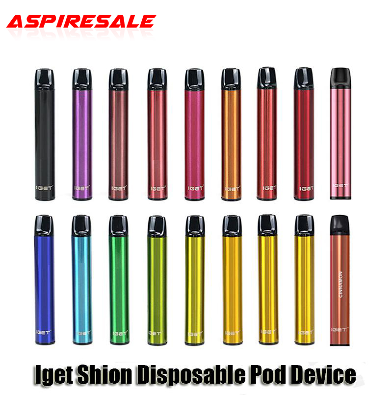 Iget Shion Disposablel Kit 600 Puffs Vape Cartridge 400mAh Wholesale Disposable Vape Pen XXL Pod Puff 26 Color 100% Authentic
Iget Shion Disposablel Kit 600 Puffs Vape Cartridge 400mAh Wholesale Disposable Vape Pen XXL Pod Puff 26 Color 100% Authentic