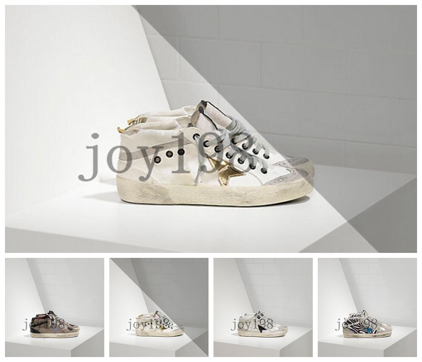 2021 Man and Women Golden Mid-Star sneakers with White black-gold glitter sequins Do-old Dirty Goose Trainers top quality Shoes sizes 36-45
2021 Man and Women Golden Mid-Star sneakers with White black-gold glitter sequins Do-old Dirty Goose Trainers top quality Shoes sizes 36-45