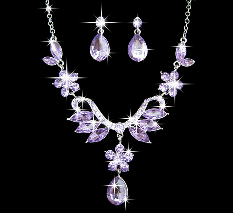 Bridal Female Girls jewelry set Necklace Earring wedding bridesmaid sets for women, Customize
Bridal Female Girls jewelry set Necklace Earring wedding bridesmaid sets for women, Customize