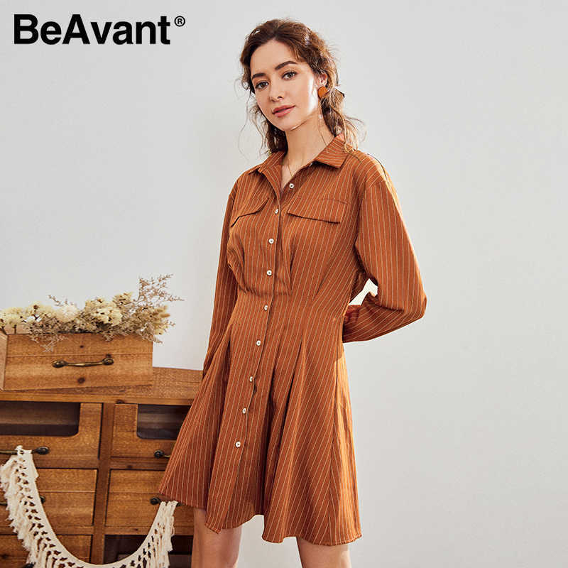 BeAvant Elegant long sleevele blazer female dress Solid khaki ladies blazer dress Autumn winter long sleeve chic party dress 210709