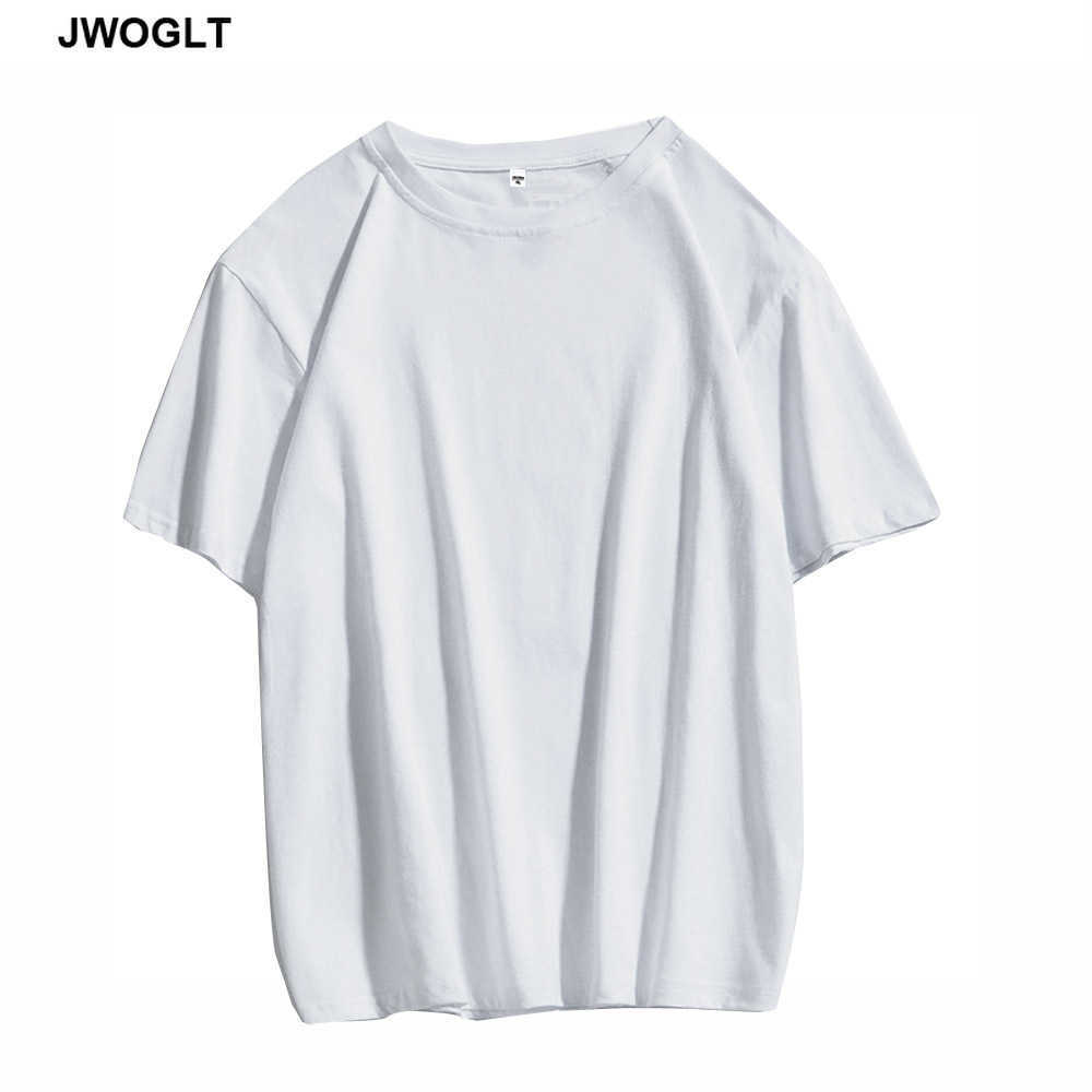 Summer 100% Cotton Soft Mens T Shirts Casual Short Sleeve O-Neck Regular Fit Black White Yellow Basic Tops Tees M-4XL 210629
