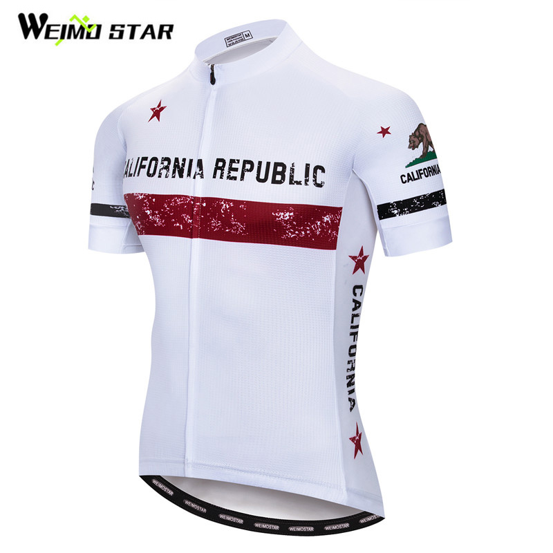 Weimostar CALIFORNIA REPUBLIC Team Cycling Jersey Men Summer mtb Bike Jersey Quick Dry Anti-sweat Bicycle Shirt Cycling Clothing X0503, White;black
Weimostar CALIFORNIA REPUBLIC Team Cycling Jersey Men Summer mtb Bike Jersey Quick Dry Anti-sweat Bicycle Shirt Cycling Clothing X0503, White;black
