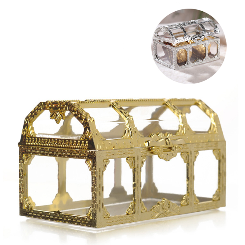 DIY Treasure Chest Jewelry Boxes Gift Wrap Mini Wedding Candy Box Plastic Storage Organizer Container Weddings Party Gifts
DIY Treasure Chest Jewelry Boxes Gift Wrap Mini Wedding Candy Box Plastic Storage Organizer Container Weddings Party Gifts
