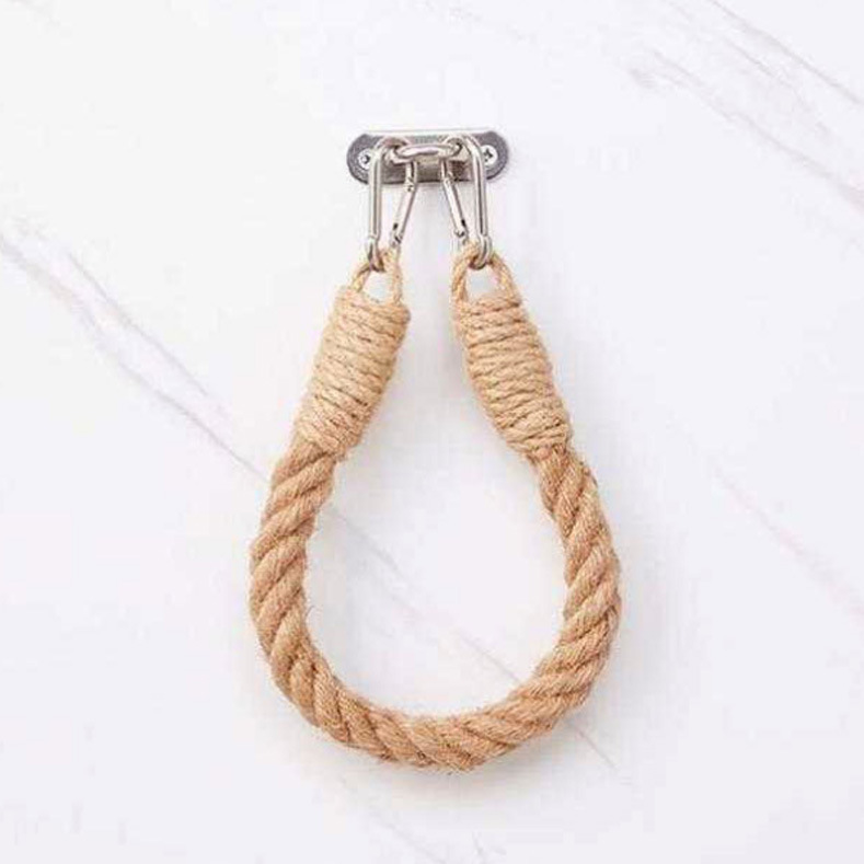 Shees For Toilets Vintage Towel Hanging Rope Tissue Holder Home Hotel Bathroom Decoration Supplies GGA5142 Free shipping
