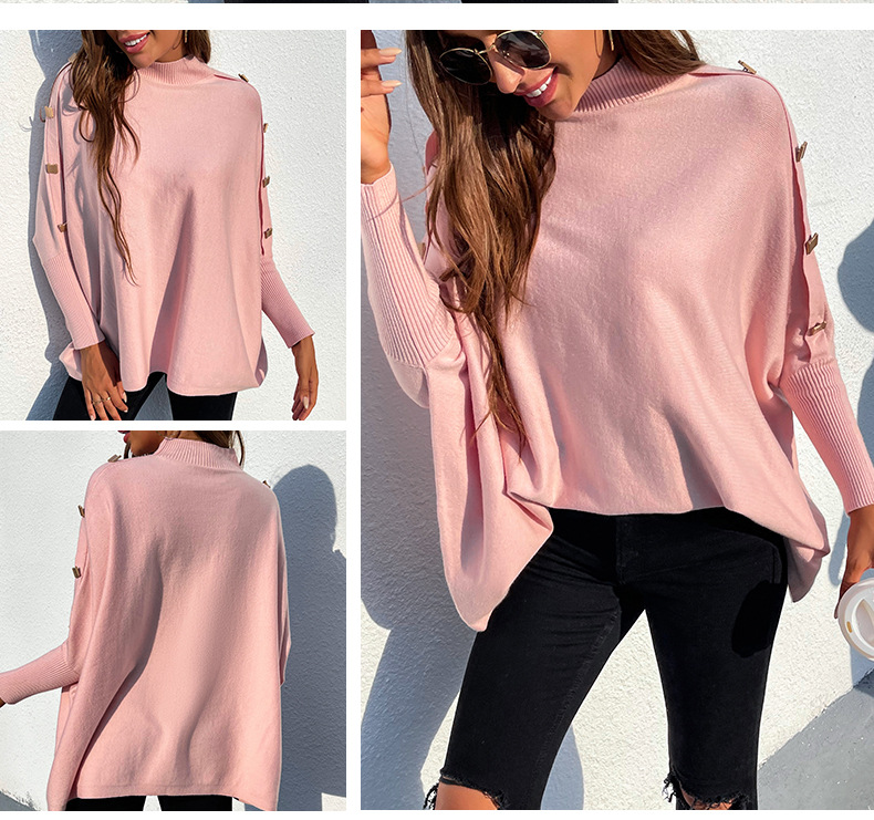 Women' Oversized Turtleneck Sweaters Chunky Pullover Shoulder Button Sweater Cowl Neck Long Sleeve Winter Slouchy Loose Knit, Apricot
Women' Oversized Turtleneck Sweaters Chunky Pullover Shoulder Button Sweater Cowl Neck Long Sleeve Winter Slouchy Loose Knit, Apricot