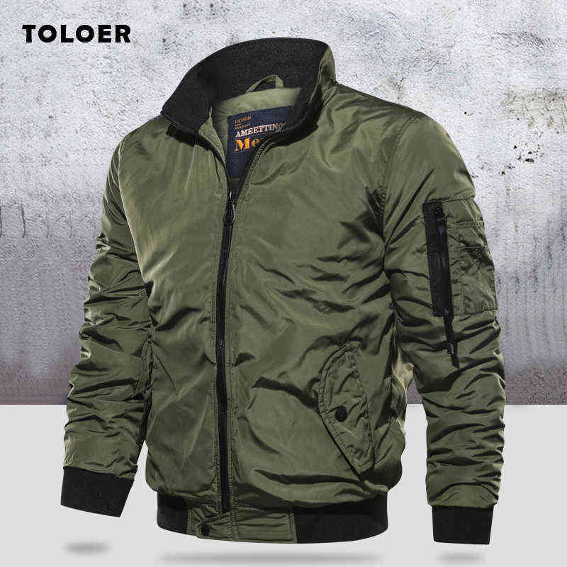 Military Jacket Men' Slim Bomber Jacket Aurumn Winter Men Outerwear Casual Long Sleeve Jackes and Coats Mens Clothing Plus Size 211110, Mg9023 black
Military Jacket Men' Slim Bomber Jacket Aurumn Winter Men Outerwear Casual Long Sleeve Jackes and Coats Mens Clothing Plus Size 211110, Mg9023 black
