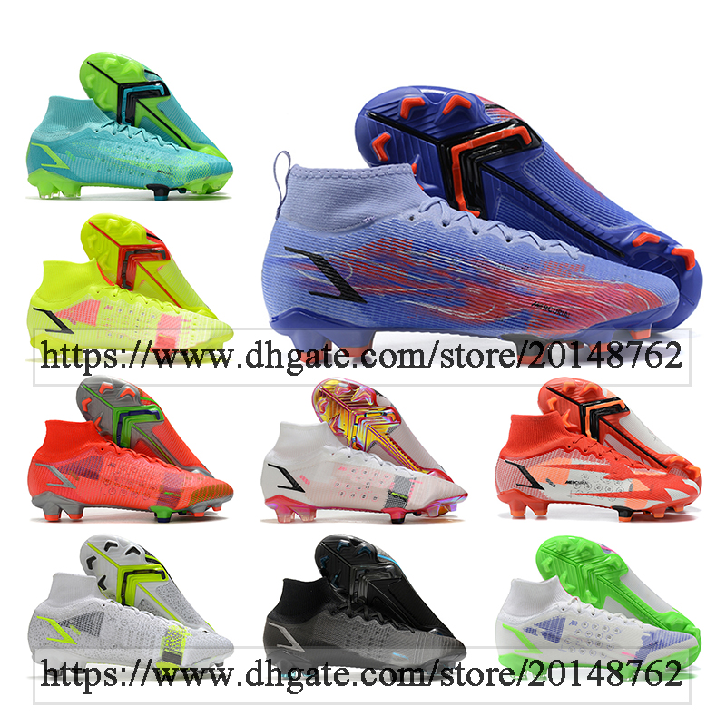 GIFT BAG Mens High Ankle Football Boots CR7 Mercurial Superfly 8 VIII Elite FG Firm Ground Cleats Men Outdoor Superflys 14 XIV Neymar ACC Mbappé Soccer Shoes, Color 12
GIFT BAG Mens High Ankle Football Boots CR7 Mercurial Superfly 8 VIII Elite FG Firm Ground Cleats Men Outdoor Superflys 14 XIV Neymar ACC Mbappé Soccer Shoes, Color 12