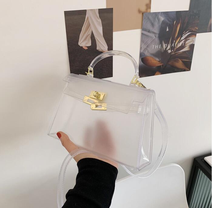 Factory wholesale women handbag fashion portable jelly bag summer simple bright candy-colored handbags sweet little fresh candy colored jellys bags
Factory wholesale women handbag fashion portable jelly bag summer simple bright candy-colored handbags sweet little fresh candy colored jellys bags