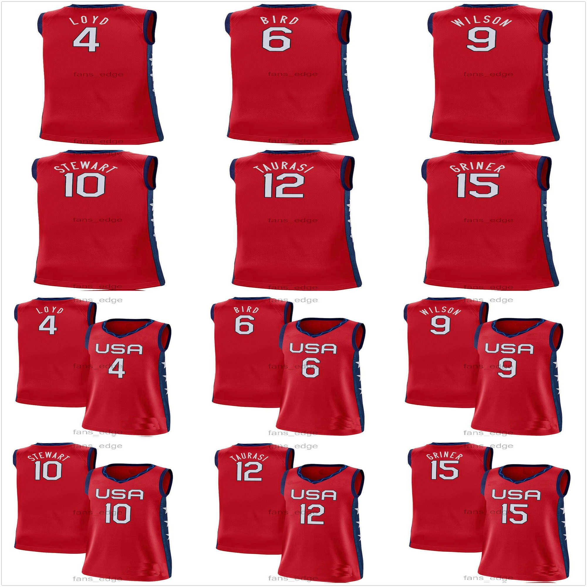 Women Basketball Jerseys 4 Jewell Loyd 6 Sue Bird 9 A'ja Wilson 10 Breanna Stewart 12 Diana Taurasi 15 Brittney Griner 2021 National Team, Blue
Women Basketball Jerseys 4 Jewell Loyd 6 Sue Bird 9 A'ja Wilson 10 Breanna Stewart 12 Diana Taurasi 15 Brittney Griner 2021 National Team, Blue