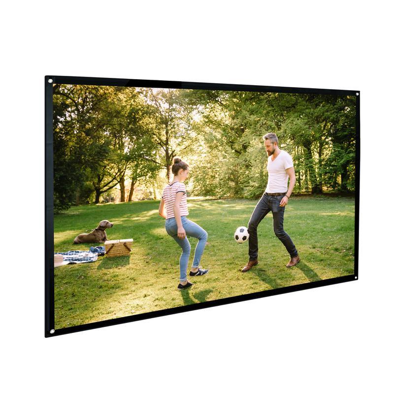 Projection Screens NIERBO 2021 4K Ultra-clear Projector Screen 60 72 84 100 120 Inch Home Outdoor Office Portable 3D HD
Projection Screens NIERBO 2021 4K Ultra-clear Projector Screen 60 72 84 100 120 Inch Home Outdoor Office Portable 3D HD