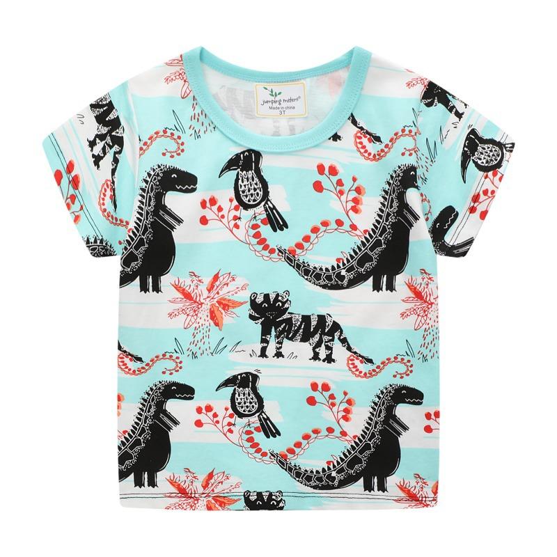 T-shirts Jumping Meters Boys Girls Tshirts For Summer Children's Clothes Animals Print Cute Short Sleeve Tees Tops Baby Shirts, Blue
T-shirts Jumping Meters Boys Girls Tshirts For Summer Children's Clothes Animals Print Cute Short Sleeve Tees Tops Baby Shirts, Blue