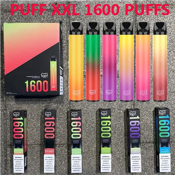 Puff XXL Bars Disposable Vape disposables vapes OEM ODM e cigarettes Pods 850mAh Battery 1600 puffs Prefilled Bar Plus vaporizer vapor
Puff XXL Bars Disposable Vape disposables vapes OEM ODM e cigarettes Pods 850mAh Battery 1600 puffs Prefilled Bar Plus vaporizer vapor
