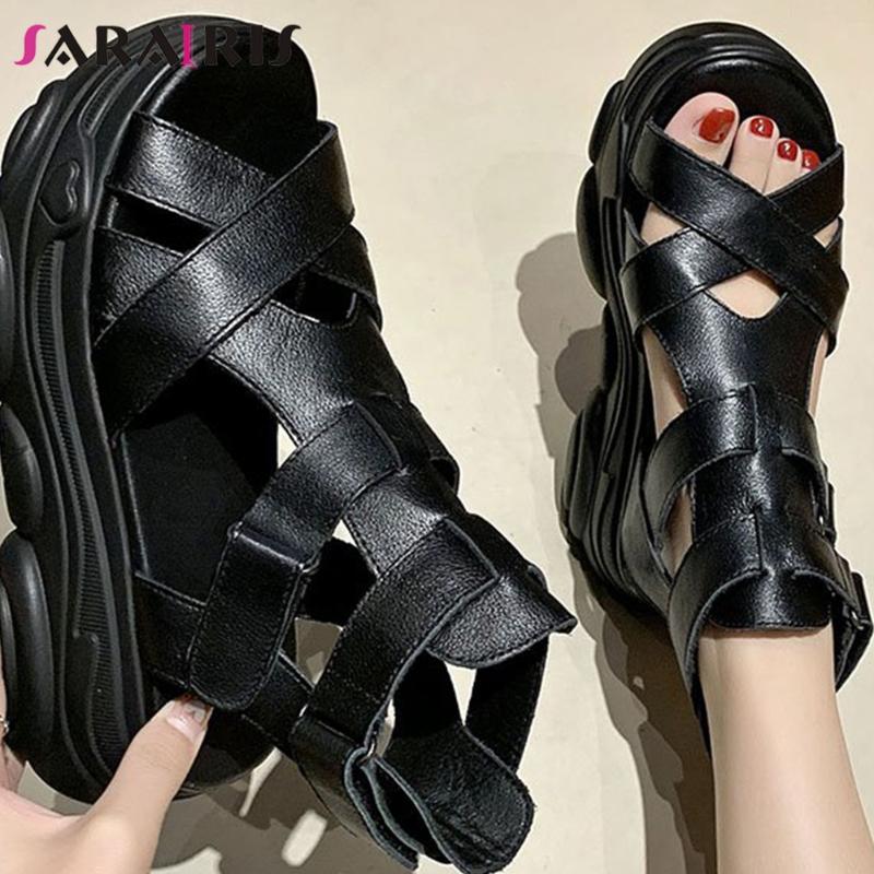 Dress Shoes SaraIris Casual Comfy Leisure Female Sandals Solid Zipper Wedges Open Toe Platform Women Rome Vintage Women's, Black
Dress Shoes SaraIris Casual Comfy Leisure Female Sandals Solid Zipper Wedges Open Toe Platform Women Rome Vintage Women's, Black