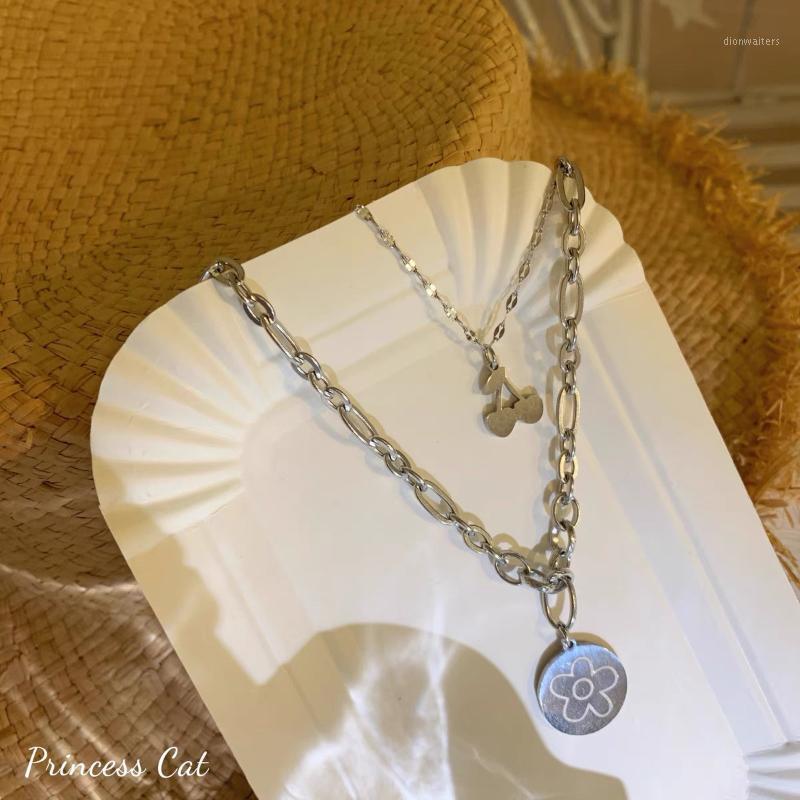Necklace For Women Titanium Steel Double Layer Small Heart Stainless Niche Collarbone Chain Hip-hop Choker Chains
Necklace For Women Titanium Steel Double Layer Small Heart Stainless Niche Collarbone Chain Hip-hop Choker Chains