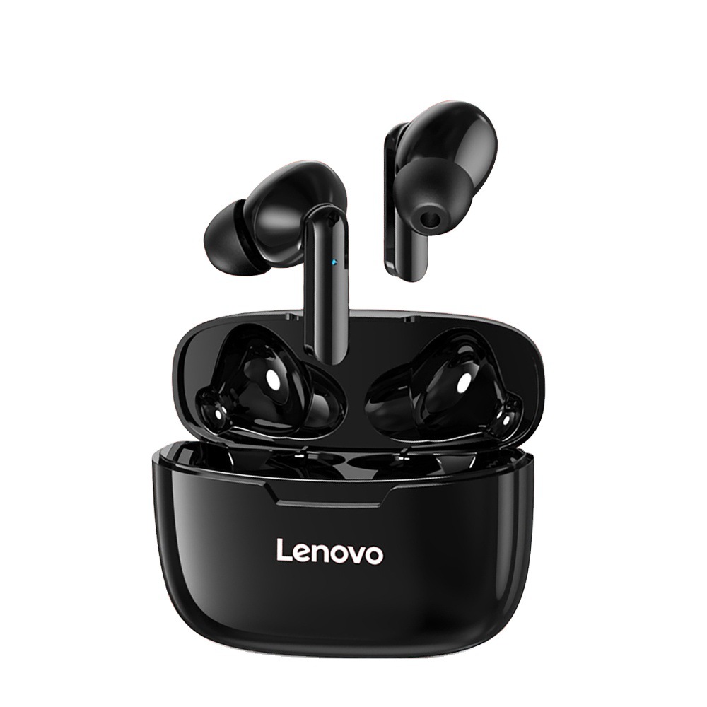 Lenovo XT90 TWS bluetooth 5.0 Earphone Low Latency HiFi Bass Waterproof Gaming Headphones with Noise Cancelling Mic Type-C Charging(The logistics pric