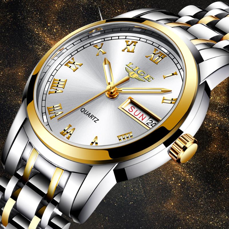 Wristwatches 2021 Fashion Ladies Wrist Watches Dress Gold Watch Women Luxury Stainless Steel Waterproof Clock Montre Femme+Box, Red
Wristwatches 2021 Fashion Ladies Wrist Watches Dress Gold Watch Women Luxury Stainless Steel Waterproof Clock Montre Femme+Box, Red