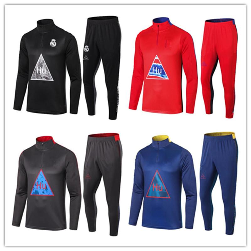 2020 21 humanrace football tracksuit men's real madrid soccer tracksuit 2020 2021 football training suit survetement chandal jogging, Black
2020 21 humanrace football tracksuit men's real madrid soccer tracksuit 2020 2021 football training suit survetement chandal jogging, Black