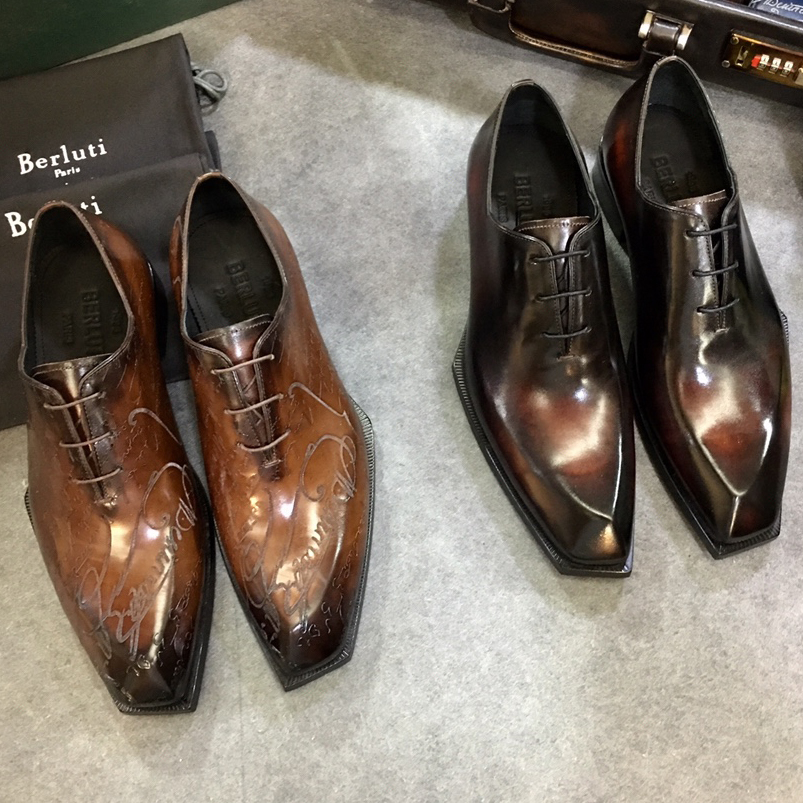 men's business casual shoes handmade high-quality Alessandro Démesure Leather Oxford artificial polishing Goodyear, Brown
men's business casual shoes handmade high-quality Alessandro Démesure Leather Oxford artificial polishing Goodyear, Brown