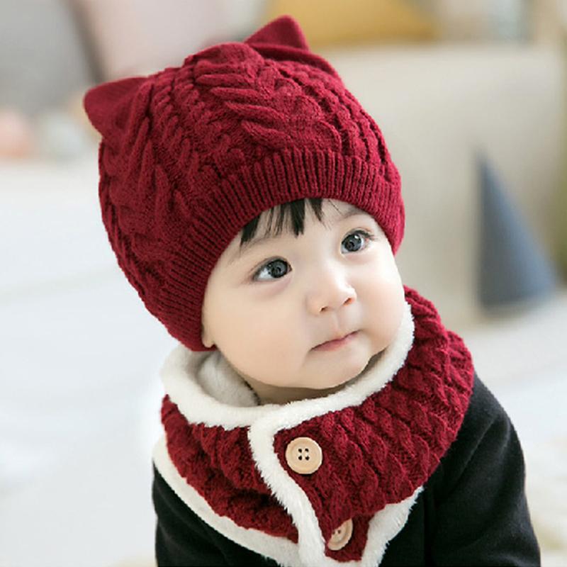 Caps & Hats 2pcs/set Baby Hat Scarf Set Cartoon Winter Autumn Warm Knitted Infant Bonnet Boys Girls Kids Crochet Beanie Head Warmer, Yellow
Caps & Hats 2pcs/set Baby Hat Scarf Set Cartoon Winter Autumn Warm Knitted Infant Bonnet Boys Girls Kids Crochet Beanie Head Warmer, Yellow