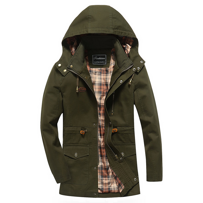 Spring and Autumn Casual Men Jacket Hooded Windbreaker Loose Large Size Washed, Black;brown
Spring and Autumn Casual Men Jacket Hooded Windbreaker Loose Large Size Washed, Black;brown