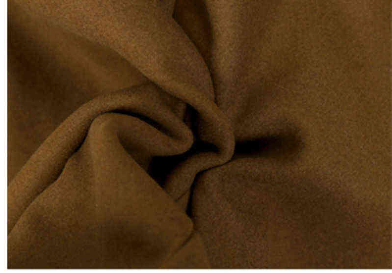 IEFB /men's wear mid-length woolen coat men's autumn winter thickened woolen coat fashion double breasted long coat 9Y3900 211122