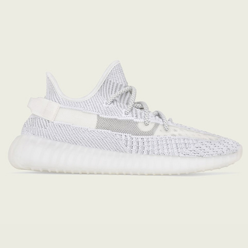 Kanye West running shoes Zebra Beluga Glow In The Dark Cream White Core Black red Static Reflective Casual shoe for sale With Box sneakers store Wholesale prices L8