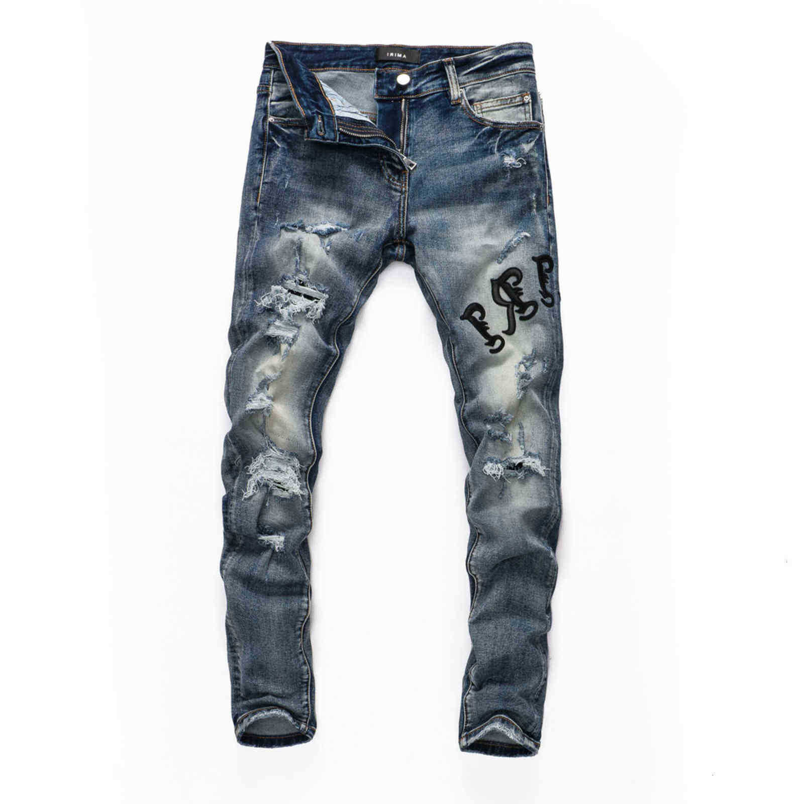 amiry jeans men's wear hole patch youth slim print locomotive pants, Color as shown in the figure
amiry jeans men's wear hole patch youth slim print locomotive pants, Color as shown in the figure