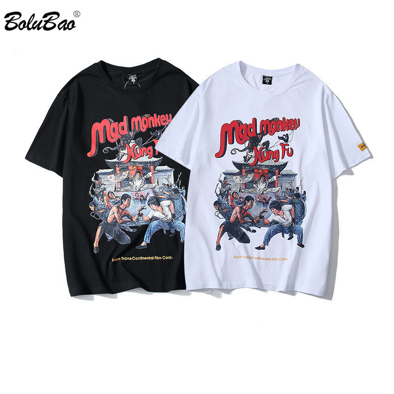 BOLUBAO Fashion Men T-shirt Print Cotton Male T Shirts Cartoon Hip Hop Men's Street Clothing Tee Top 210518, Black
BOLUBAO Fashion Men T-shirt Print Cotton Male T Shirts Cartoon Hip Hop Men's Street Clothing Tee Top 210518, Black