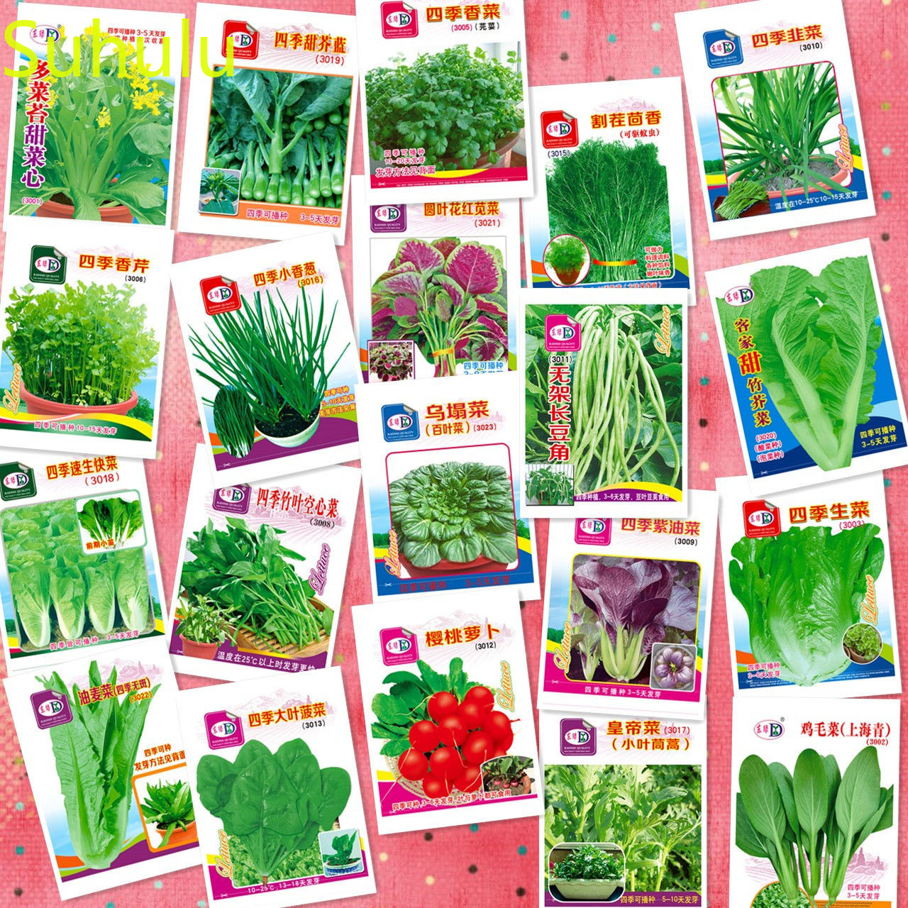 22 Kinds Original Vegetable Seeds Collection ! 2 Pack / Type 2021 New Arrive Organic Plant NON GMO for Courtyard ,Patio, Lawn & Garden
22 Kinds Original Vegetable Seeds Collection ! 2 Pack / Type 2021 New Arrive Organic Plant NON GMO for Courtyard ,Patio, Lawn & Garden