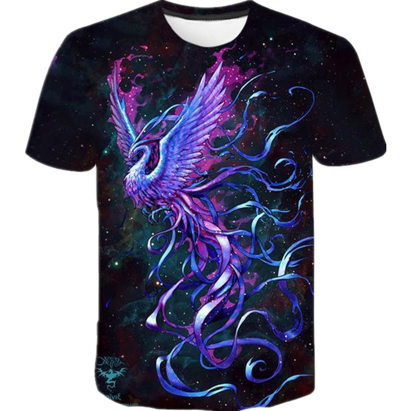 cool summer flame phoenix novel pattern 3d digital print t-shirt men's trend t-shirt9qus, White;black
cool summer flame phoenix novel pattern 3d digital print t-shirt men's trend t-shirt9qus, White;black